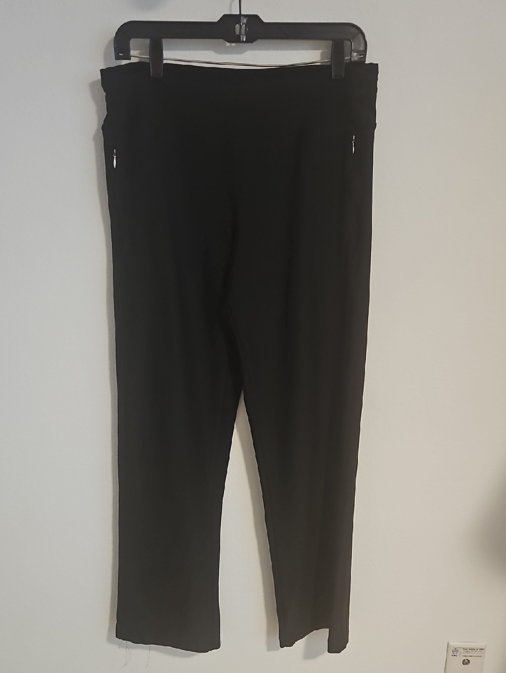 Lucy Black Straight-Leg Hiking Pants Sz M
